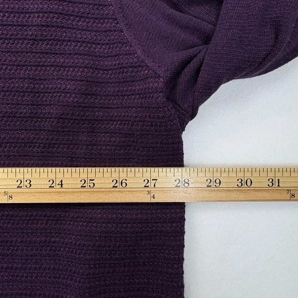Tommy Bahama Seaport Half Zip Sweater Mens 3XB Rum Berry NWT Tencel $168